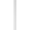 Ekena Millwork Fluted PVC Pilaster w/Decorative Capital & Base, 10"W x 102"H x 2"P PILP10X102FL02-2 - alternate 3